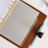 Divisórias para binder A5 | Frosted
