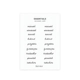 Adesivos Essentials