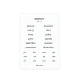 Adesivos Monthly
