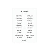 Adesivos Planning Routine