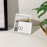 Base para fotos & calendário Clear