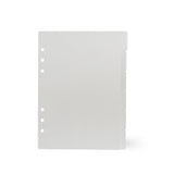 Divisórias para binder A5 | Frosted