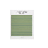 Sticky Notes Blue Line | Pautado