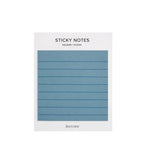 Sticky Notes Blue Line | Pautado