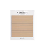 Sticky Notes Blue Line | Pautado
