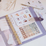 Kit de Refil Organizador Binder│Bolso duplo│A5 - Bee Mine