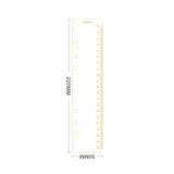 Régua/Marca Páginas para Binder Today│A5 - Bee Mine