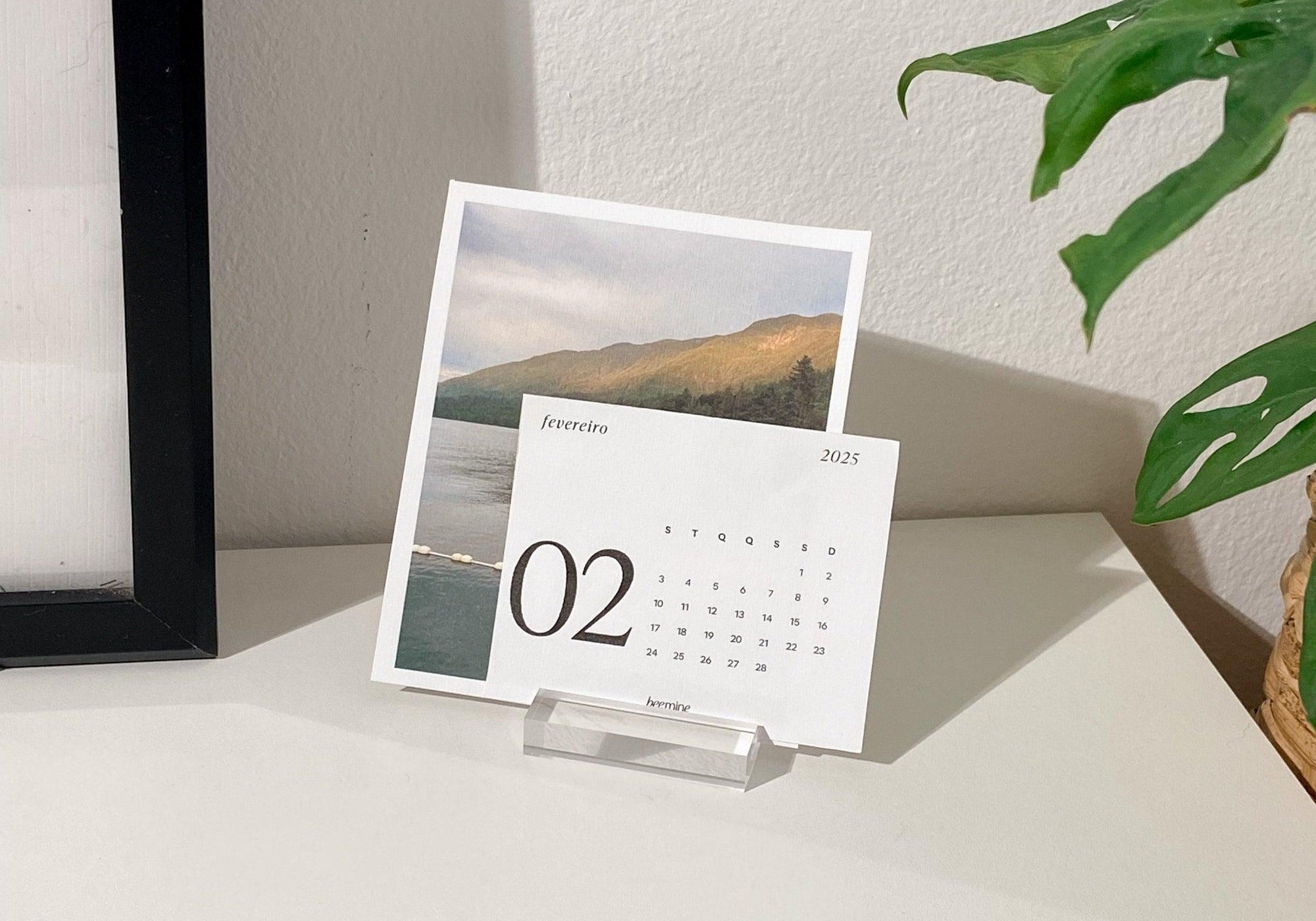 Pra se organizar: calendário 2025 grátis!
