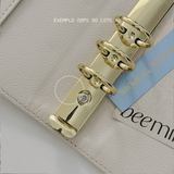 Capa Binder Argolado A5 Vanilla | OOPS