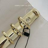 Capa Binder Argolado A5 Vanilla | OOPS