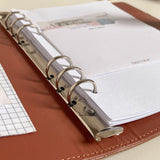 Capa Binder Argolado A5 | Croco Macchiato
