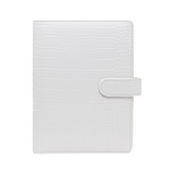 Capa Binder Argolado A5 | Croco Latte