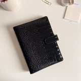 Capa Binder Argolado A5 | Croco Espresso