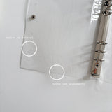 Capa Binder Argolado A5 Clear | oops