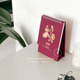 Calendário de mesa 2026