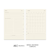 Planner Mensal Datado 2027 | Uma Página