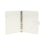 Capa Binder Argolado A5 | Croco Latte