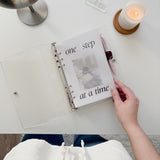 Capa Binder Argolado A5 | Clear