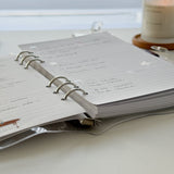 Capa Binder Argolado A5 | Clear