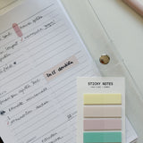 Set de Sticky Notes Transparente | Page Flag