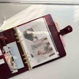 Capa Binder Argolado A5 | Bordeaux