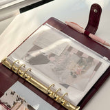 Capa Binder Argolado A5 | Bordeaux