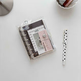 Capa Binder Argolado Clear Pocket | oops