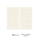 Planner Mensal Datado 2027 | Uma Página