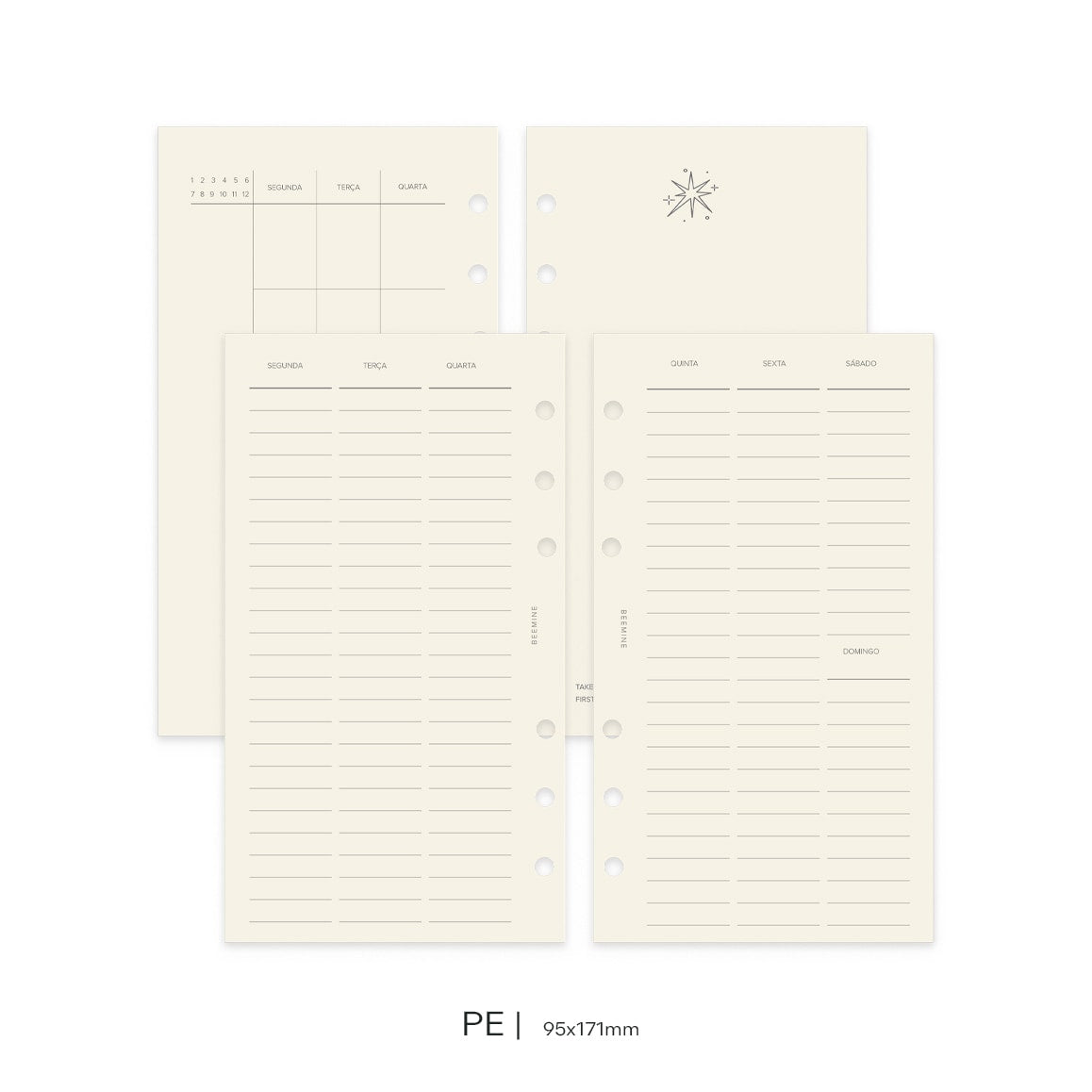 Insert Planner Permanente | Vertical Check