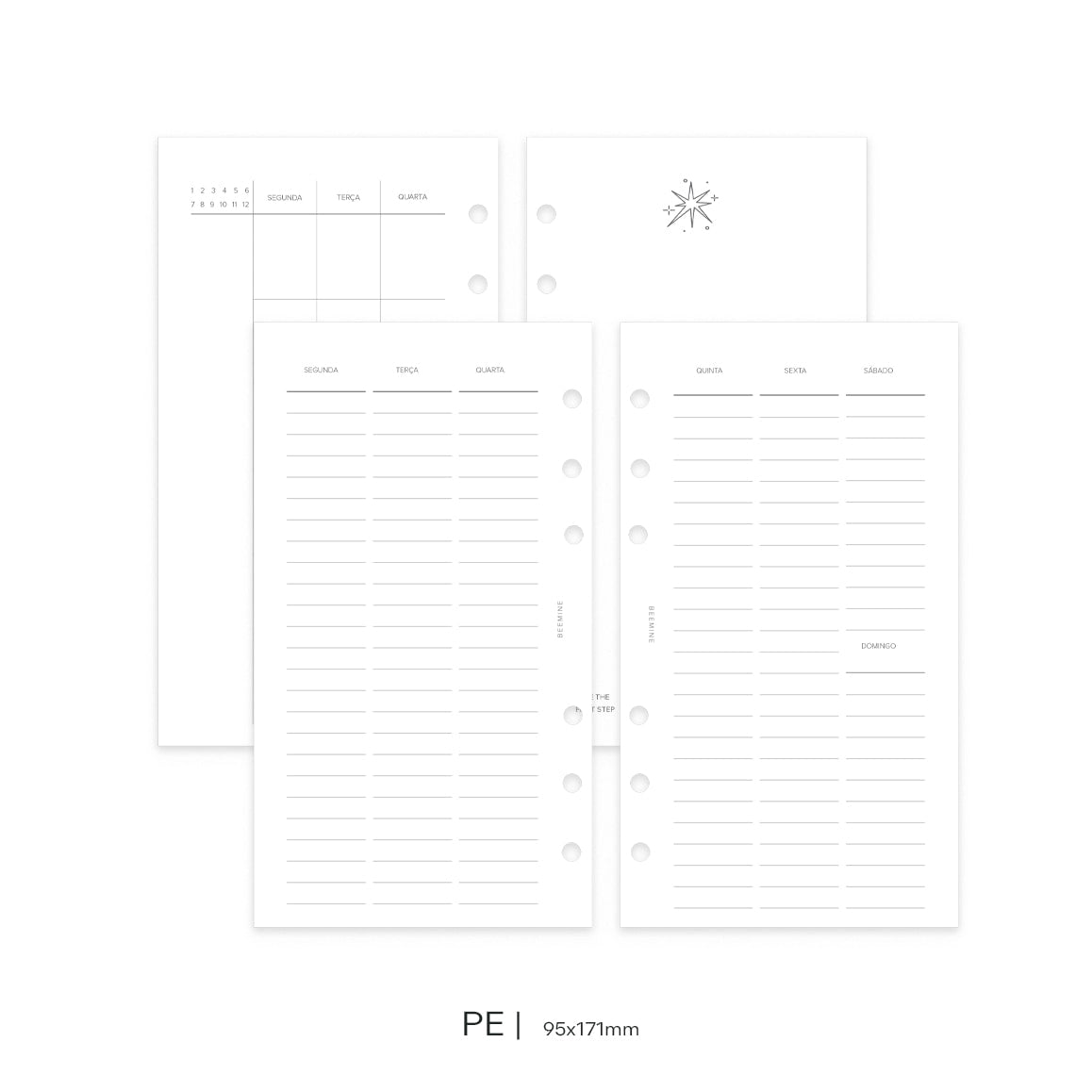 Insert Planner Permanente | Vertical Check