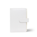 Capa Binder Argolado Croco | Latte