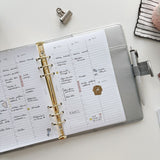 Capa Binder Argolado A5 | Silver Moon