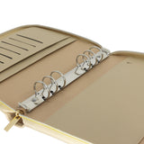 Capa Binder Argolado A5 com zíper | Toffee