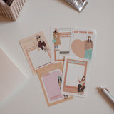 Bloco de notas Fashion Girls