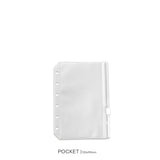 Capa Binder Argolado Clear | Pocket