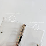 Capa Binder Argolado Personal | Clear | oops