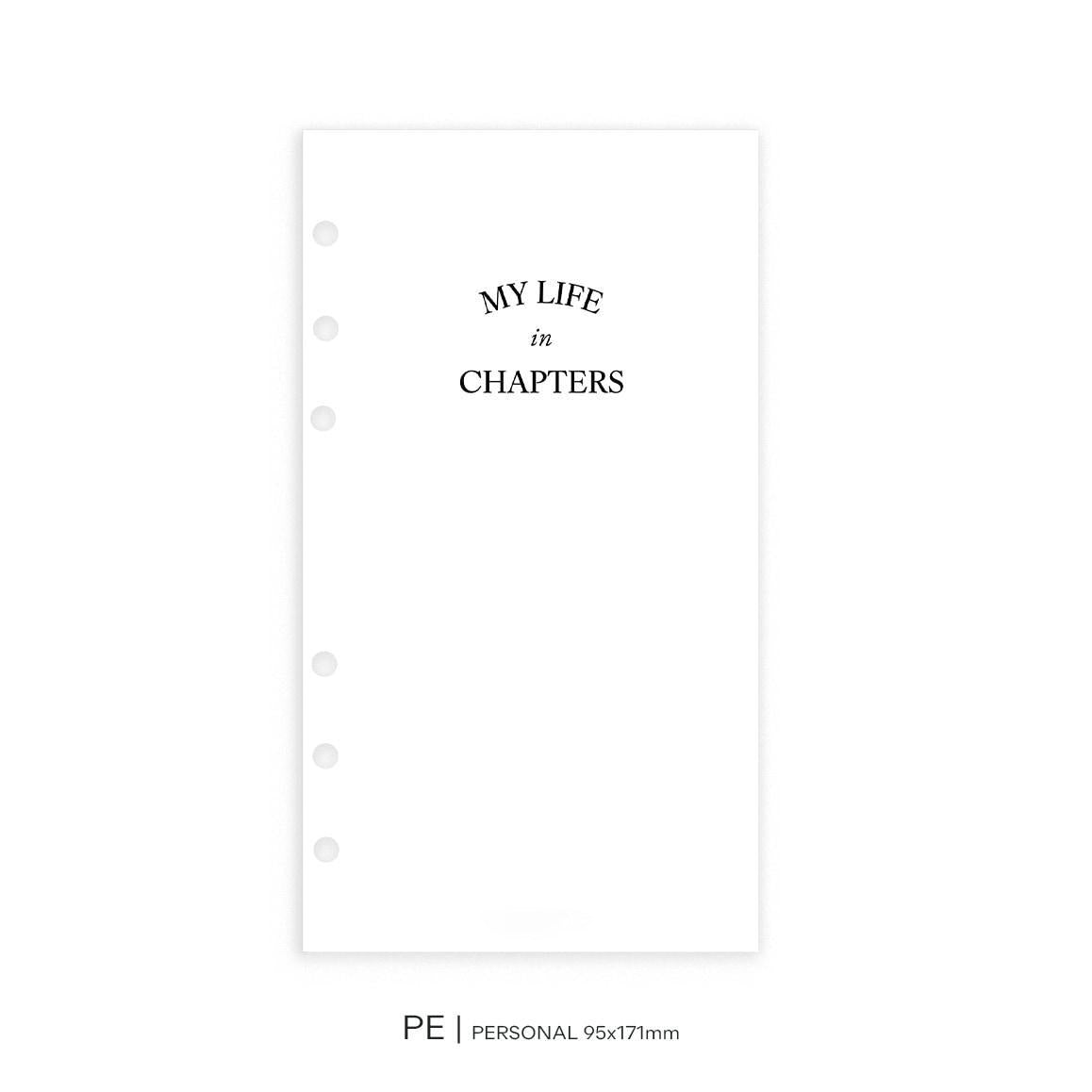Dashboard Chapters