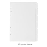 Divisórias para binder A5 | Latte