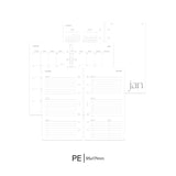 Refil Planner Datado 2026 |  PERSONAL