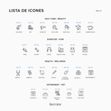 Adesivos Mini Icons