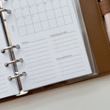 Planner Mensal Datado 2027 | Uma Página
