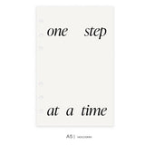 Dashboard  One Step At A Time | Vellum