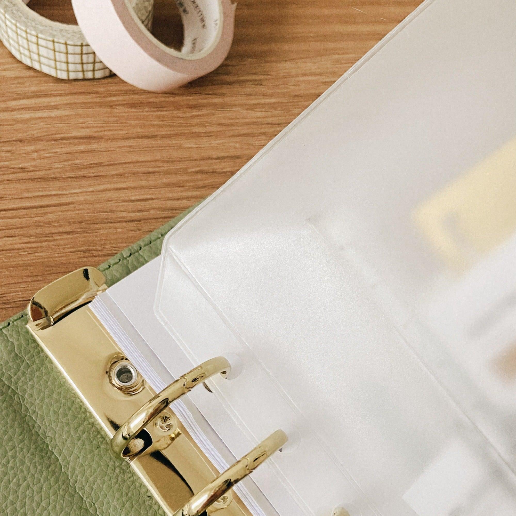 Pasta Organizadora Zip Lock para fichário A5 – Bee Mine