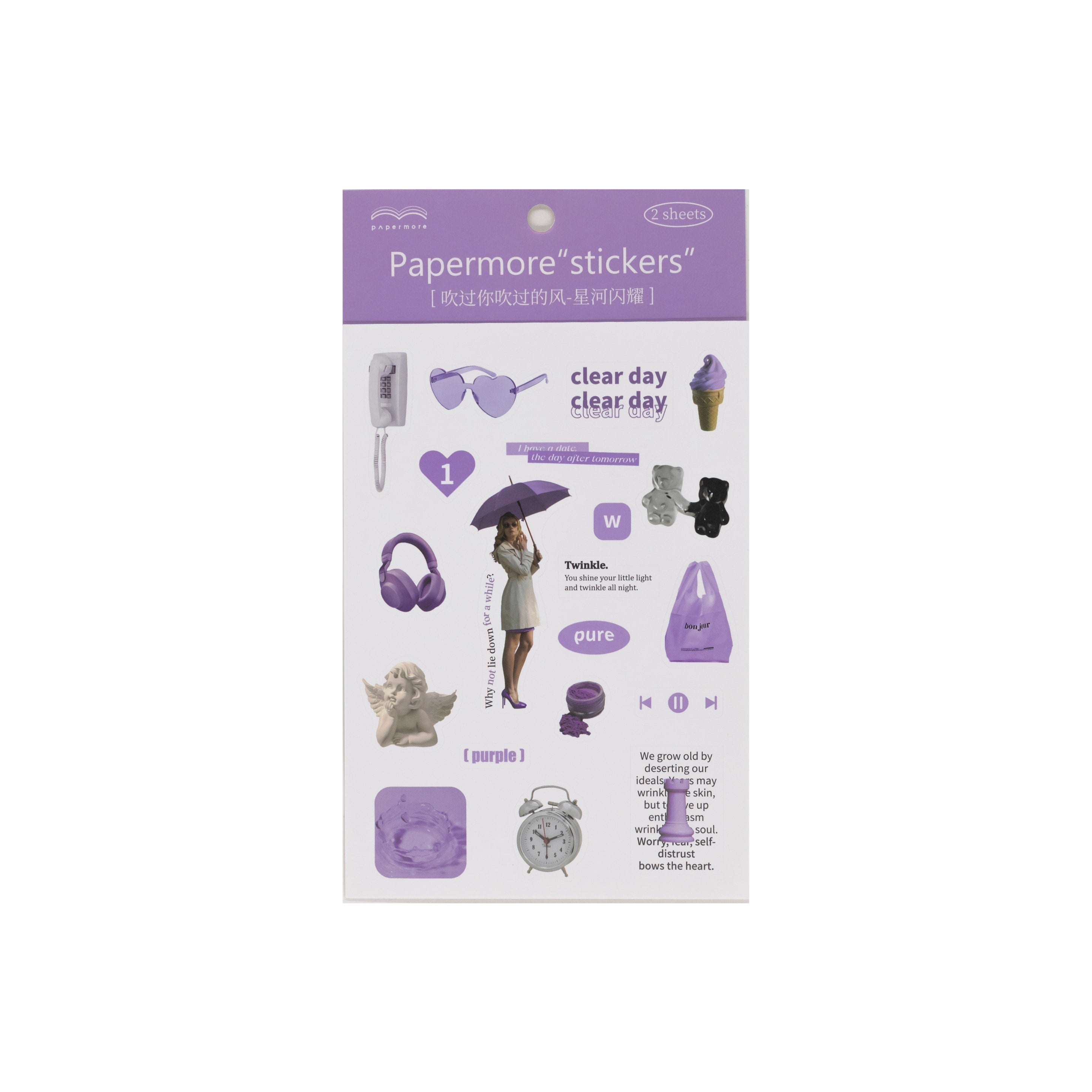 Kit de Adesivos Decorativos Papermore