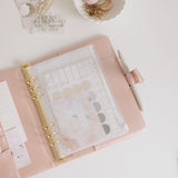 Capa Binder Argolado A5 | Champagne