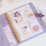 Kit de Refil Organizador Binder│Bolso duplo│A5 - Bee Mine