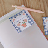 Sticky Notes Gingham - Bee Mine