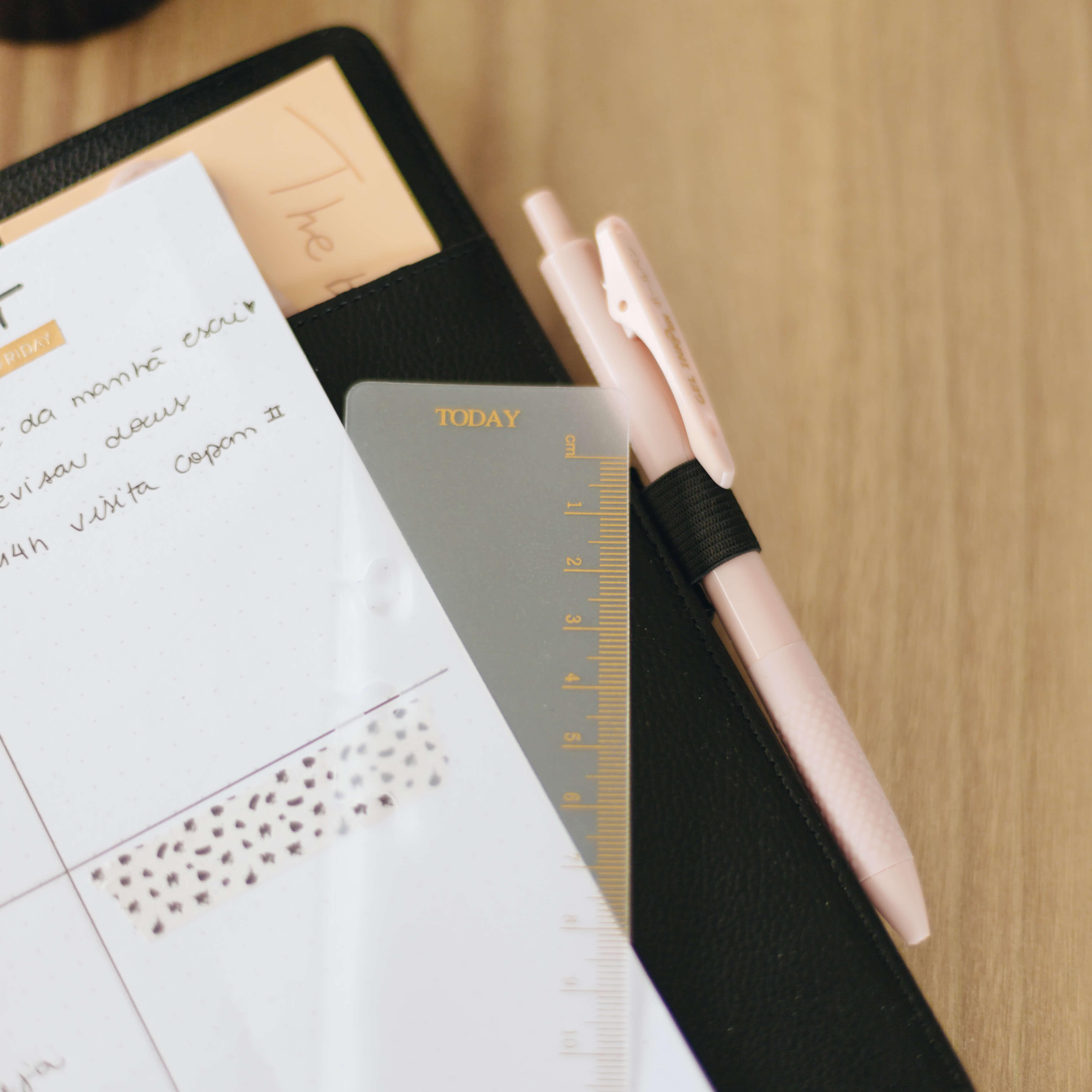 Régua/Marca Páginas para Binder Today│A5 - Bee Mine