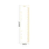 Régua/Marca Páginas para Binder Today│A5 - Bee Mine